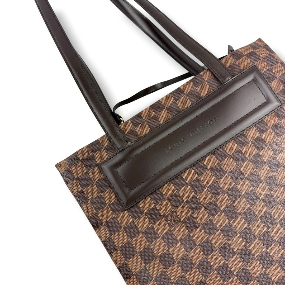 Louis Vuitton Brown Damier Clifton Tote Handbag W/Added Pouch