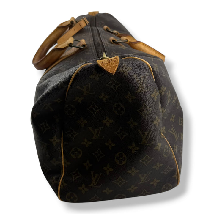 Louis Vuitton Vintage Brown Monogram 45 Keepall Duffle Bag