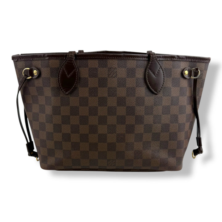 Louis Vuitton Brown Damier Neverfull PM Handbag