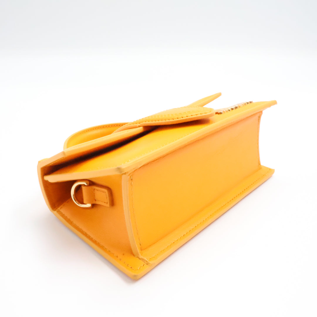 Jacquemus Le Bambino Mini Orange Handbag No Strap