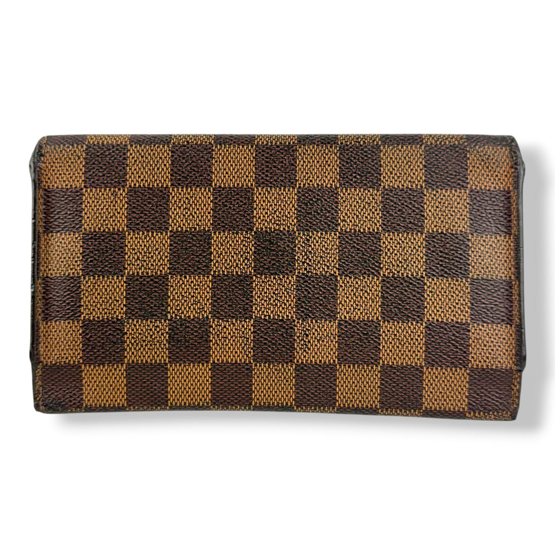 Louis Vuitton Trifold Brown Damier Femme Wallet