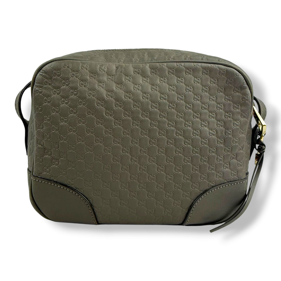 Gucci Bree Microguccissima Grey Crossbody Handbag