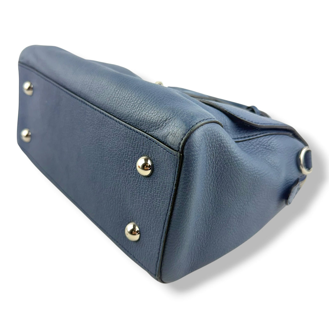 Mulberry Del Ray Blue Tote Handbag