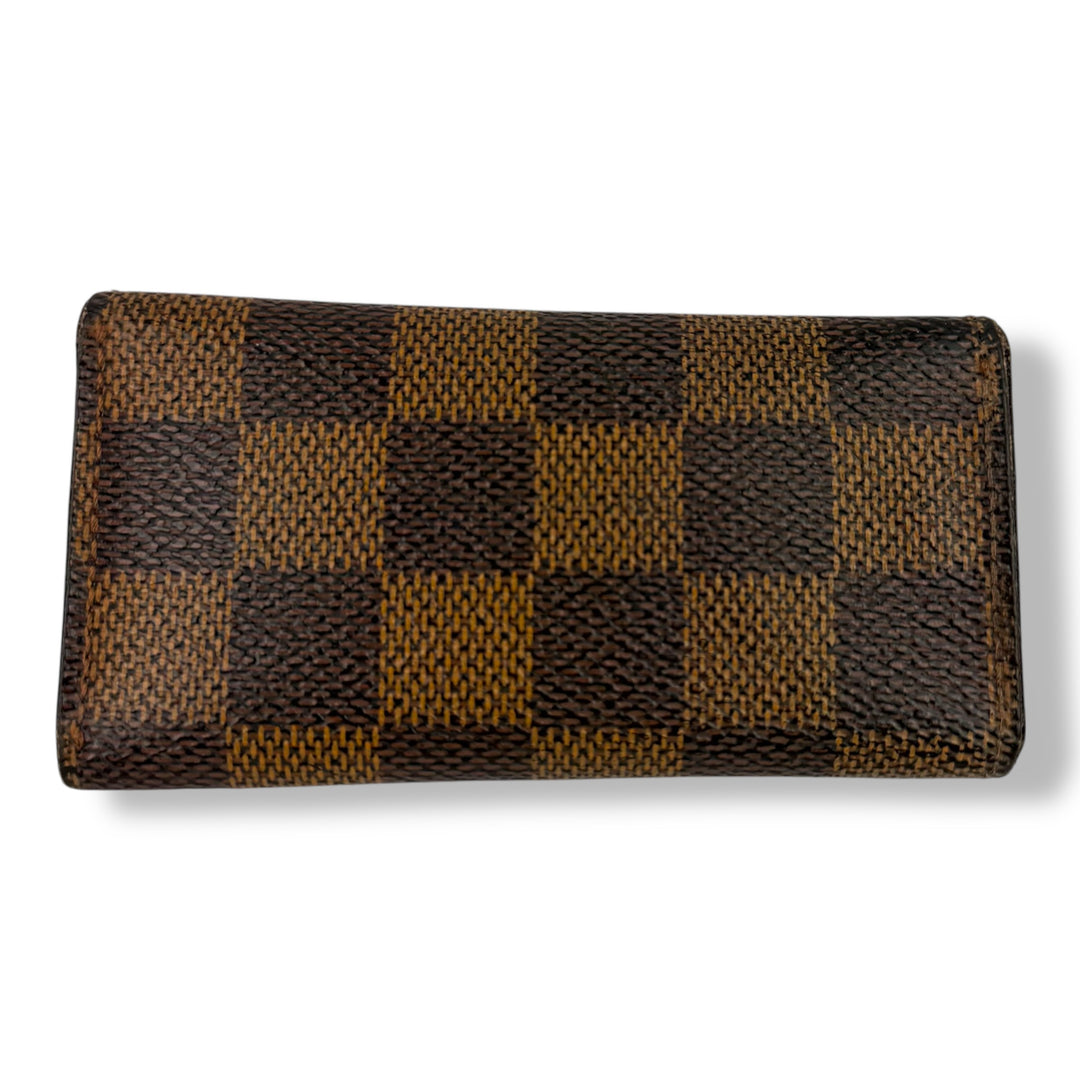 Louis Vuitton Brown Damier 4 Key Holder Purse