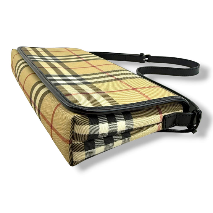 Burberry Nova Check Shoulder Handbag