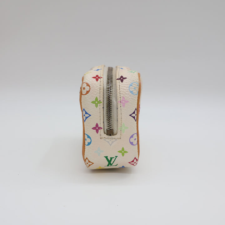 Louis Vuitton White Murakami Wapity PM Pouch