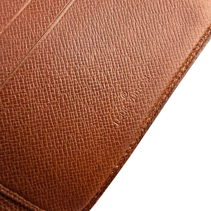 Louis Vuitton Vintage Bifold Brown Monogram Wallet