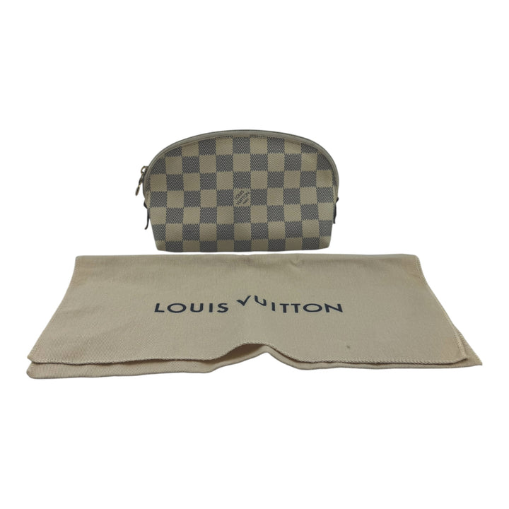 Louis Vuitton Damier Azur Travel Cosmetic PM Pouch