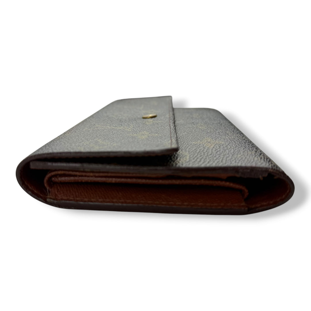 Louis Vuitton Trifold Brown Monogram Femme Wallet