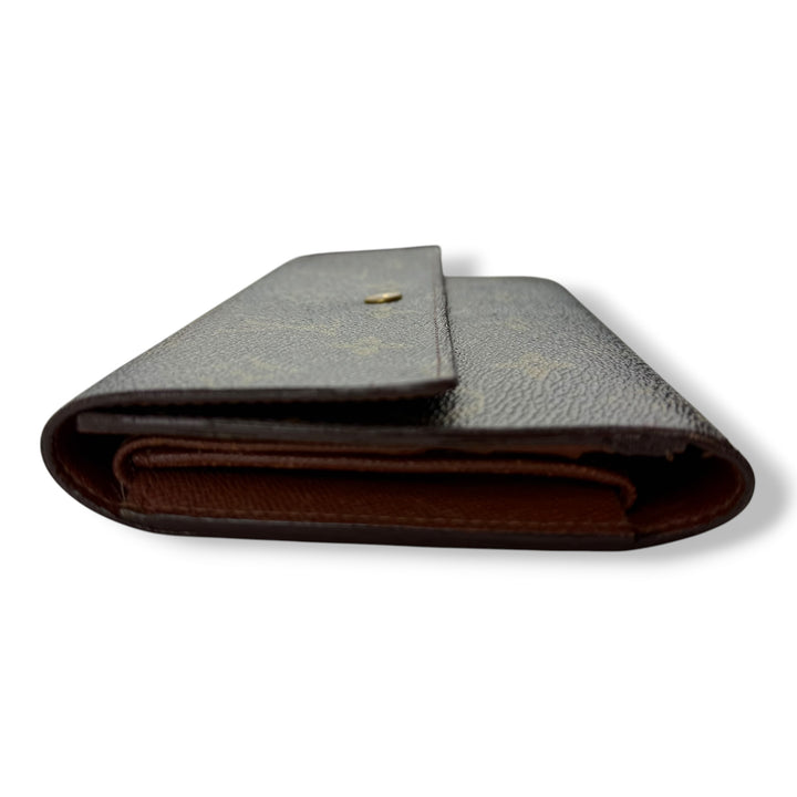 Louis Vuitton Trifold Brown Monogram Femme Wallet