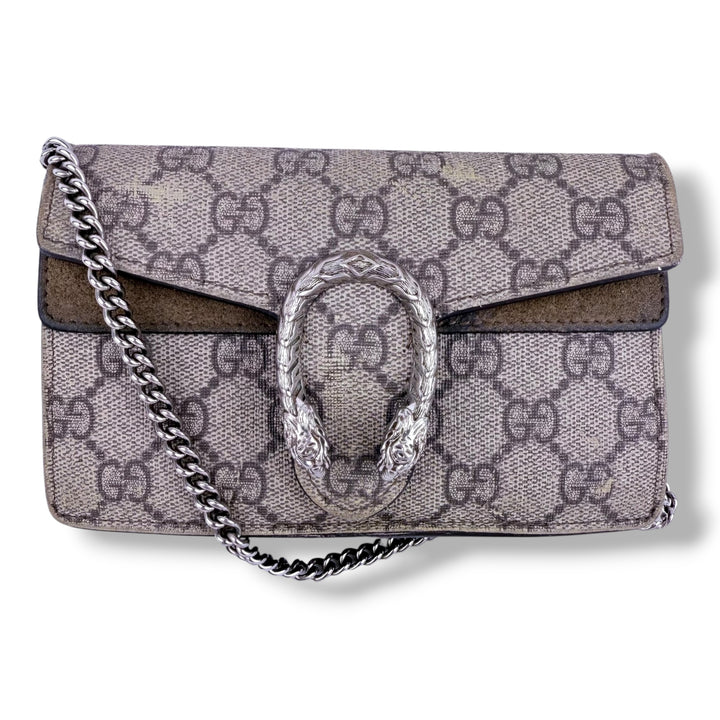 Gucci GG Dionysus Beige Super Mini Handbag