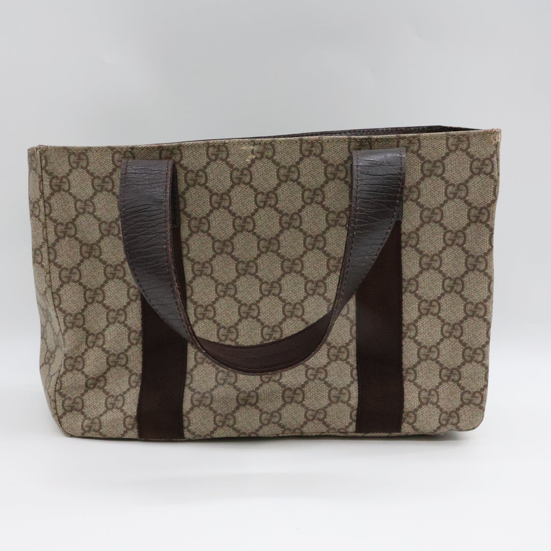 Gucci GG Canvas Beige Tote Bag