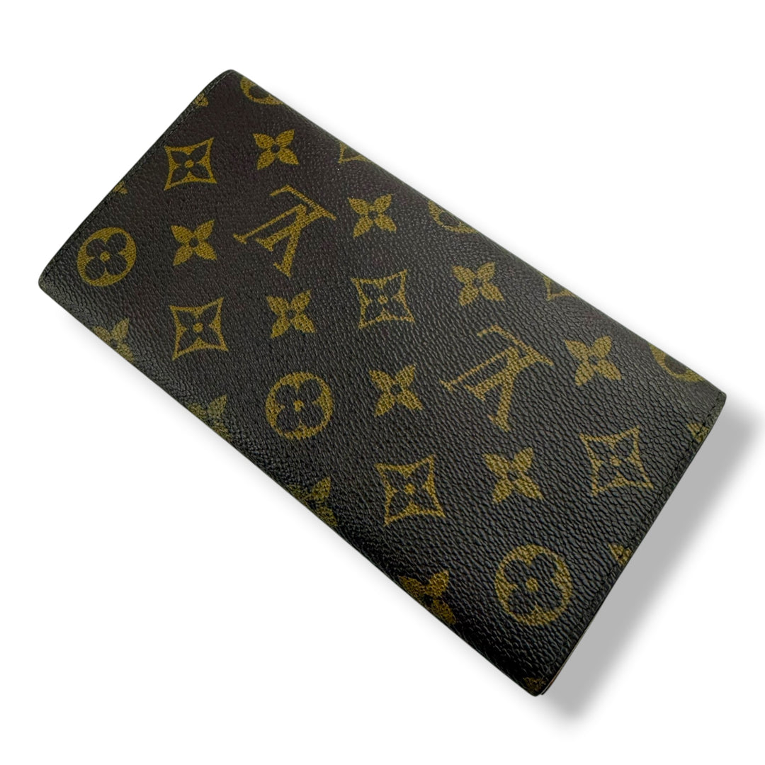 Louis Vuitton Sarah Brown Monogram Femme Wallet
