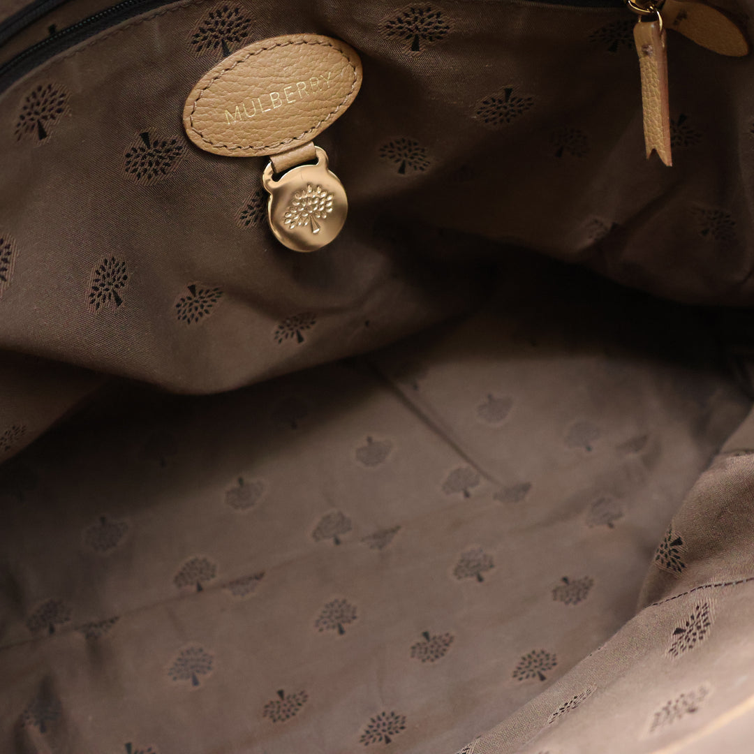 Mulberry Del Ray Beige Tote Handbag