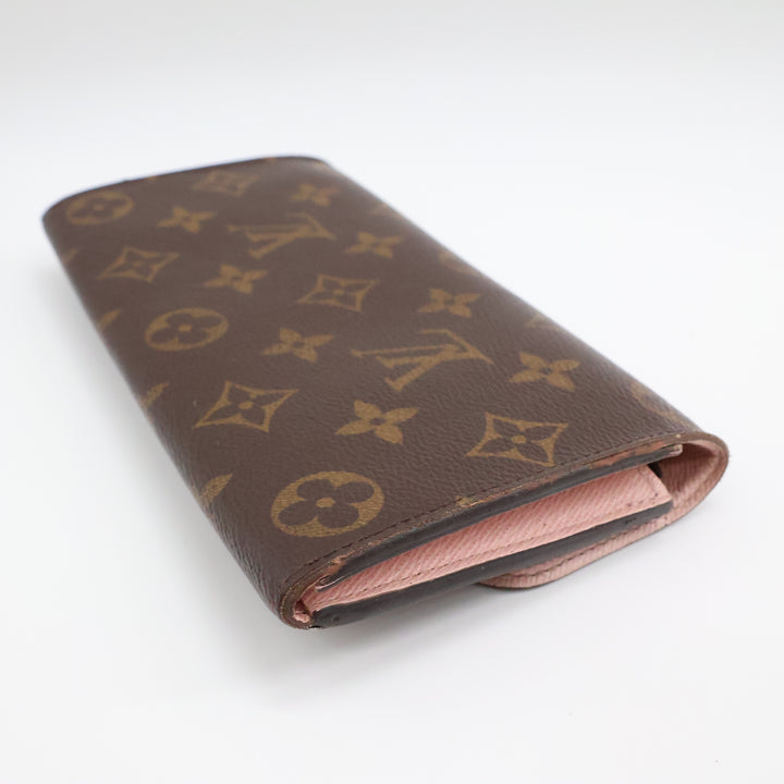 Louis Vuitton Emilie Brown Monogram Femme Wallet
