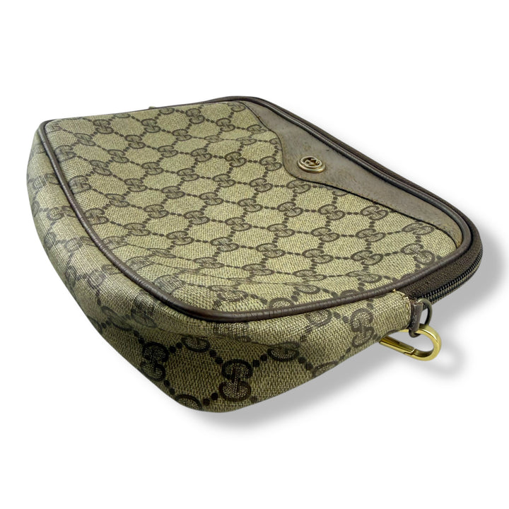 Gucci GG Canvas Beige Crossbody Bag