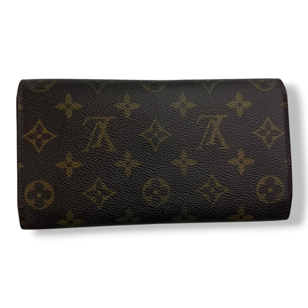 Louis Vuitton Trifold Brown Monogram Femme Wallet