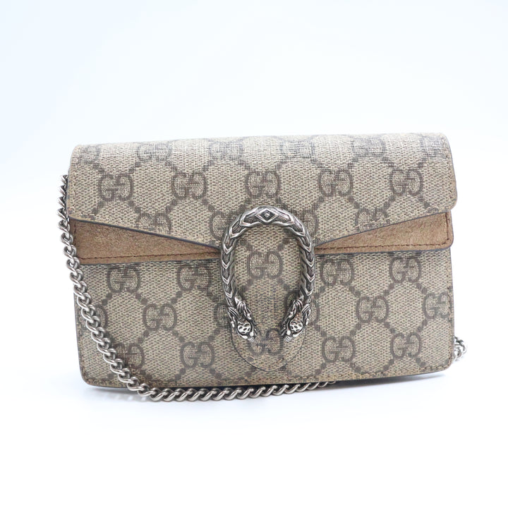 Gucci GG Dionysus Beige Super Mini Handbag
