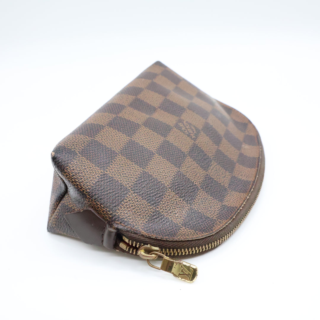 Louis Vuitton Brown Damier Travel Cosmetic PM Pouch