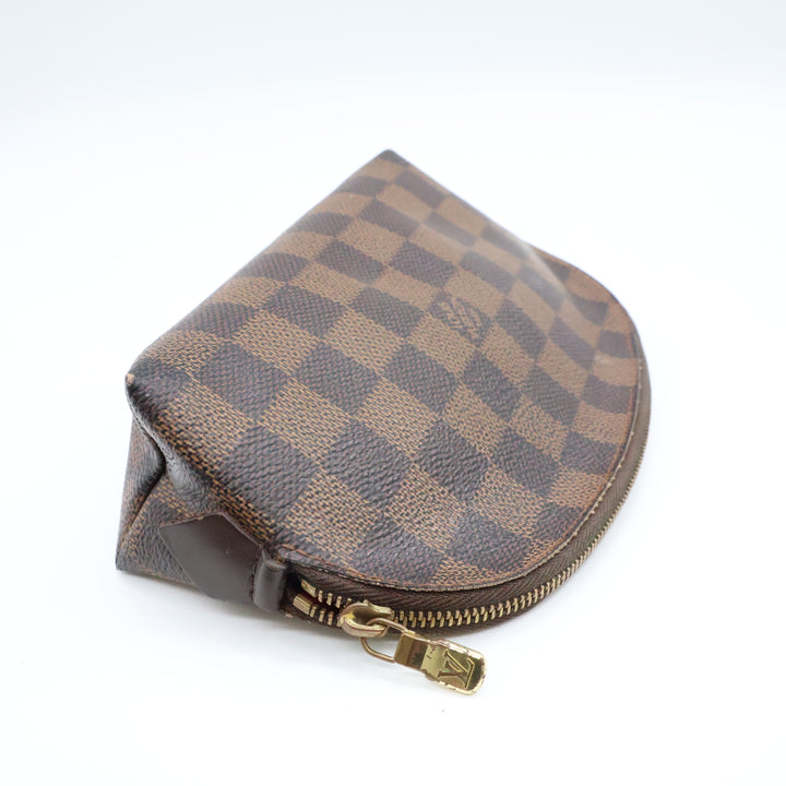 Louis Vuitton Brown Damier Travel Cosmetic PM Pouch