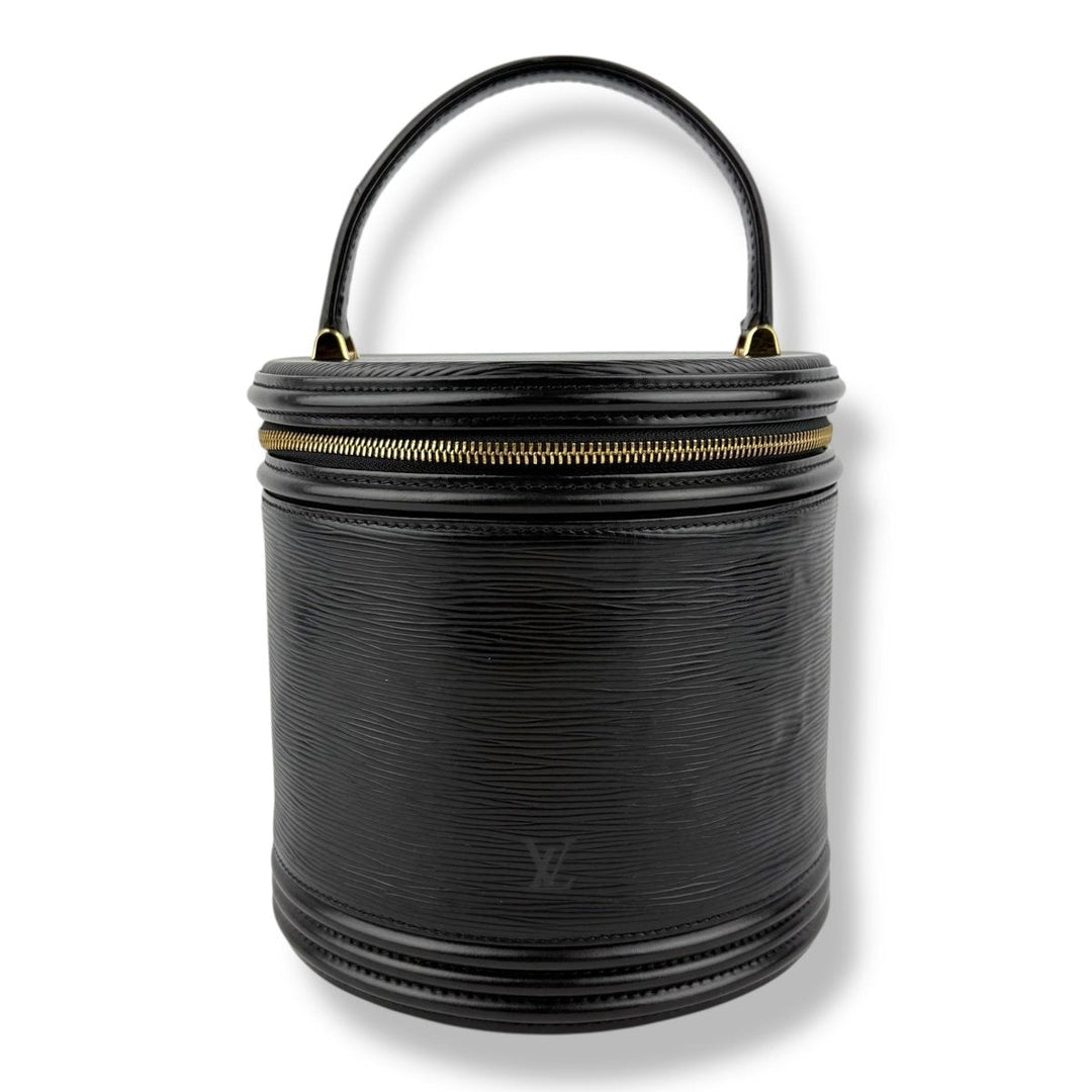 Louis Vuitton Black Epi Leather Cannes Handbag