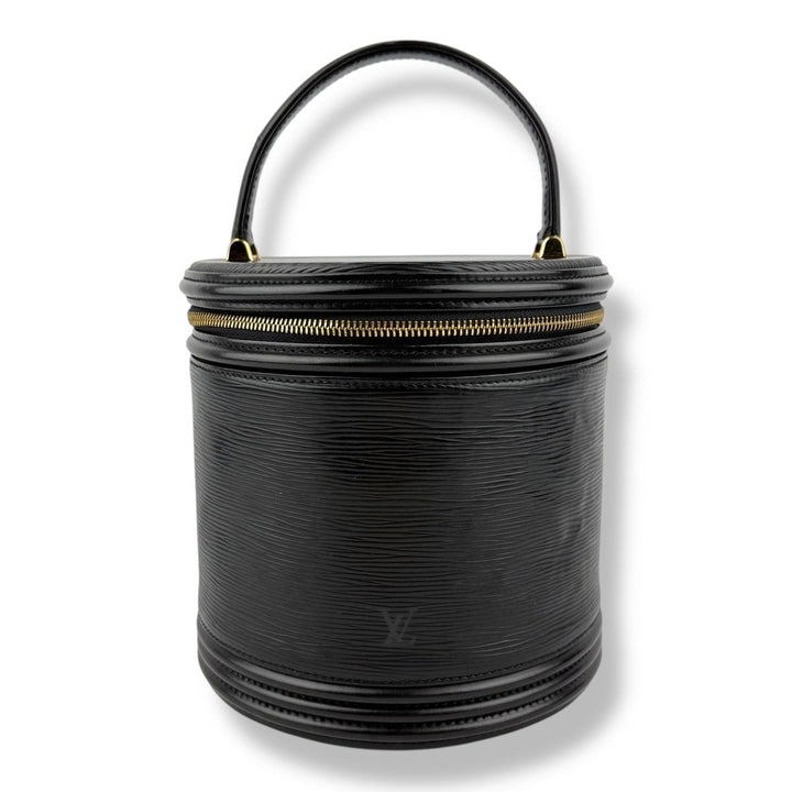 Louis Vuitton Black Epi Leather Cannes Handbag