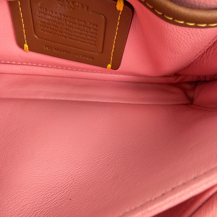 Coach Pillow Tabby 18 Pink Leather Handbag