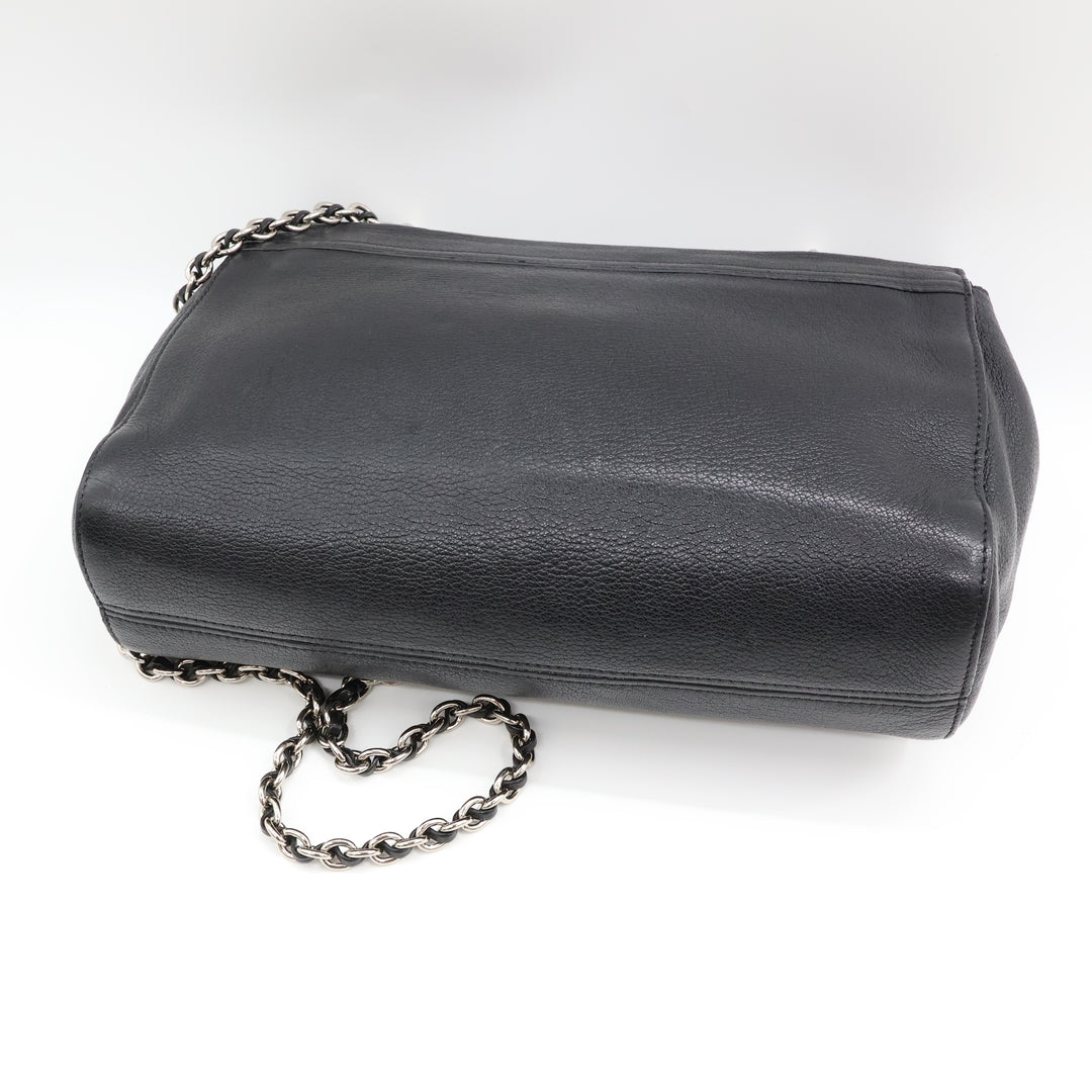 Mulberry Medium Lily Black Leather Handbag
