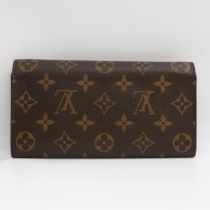 Louis Vuitton Emilie Brown Monogram Femme Wallet