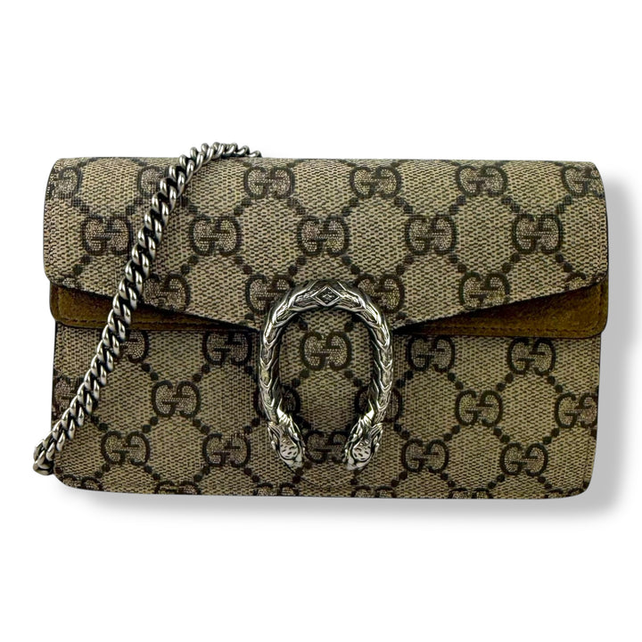 Gucci GG Dionysus Beige Super Mini Handbag