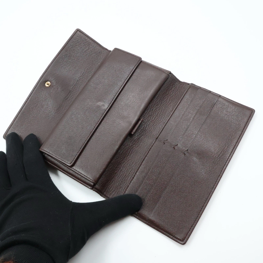 Louis Vuitton Trifold Brown Damier Femme Wallet