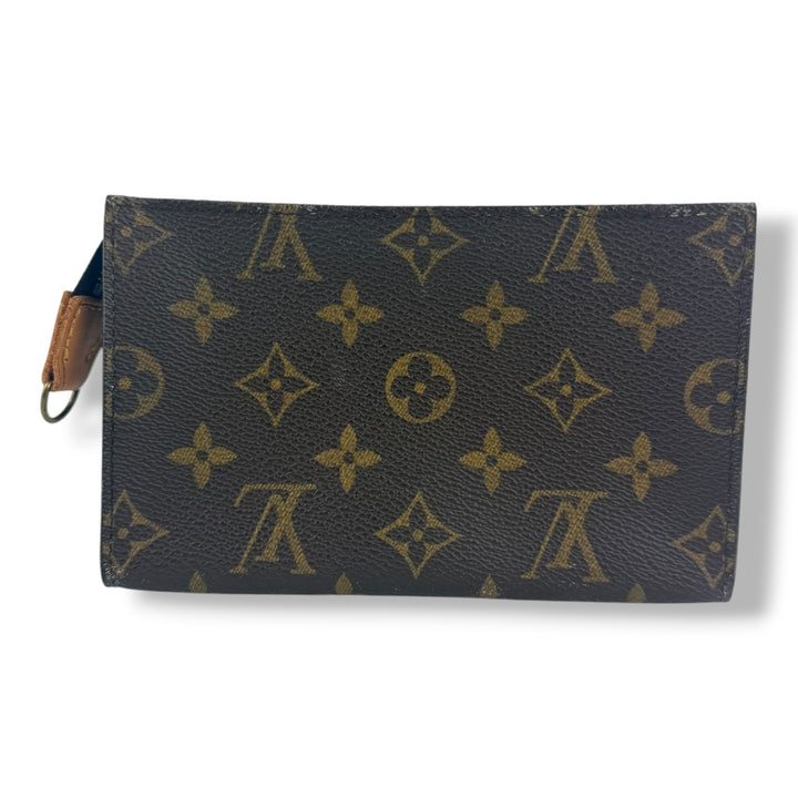 Louis Vuitton Brown Monogram Classic Signature Bucket Pouch