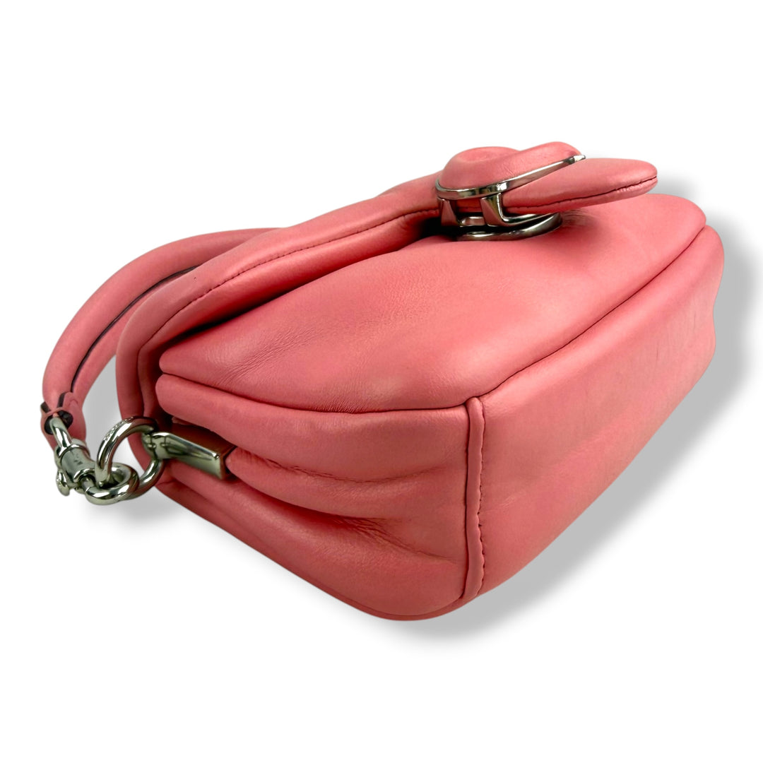Coach Pillow Tabby 18 Pink Leather Handbag