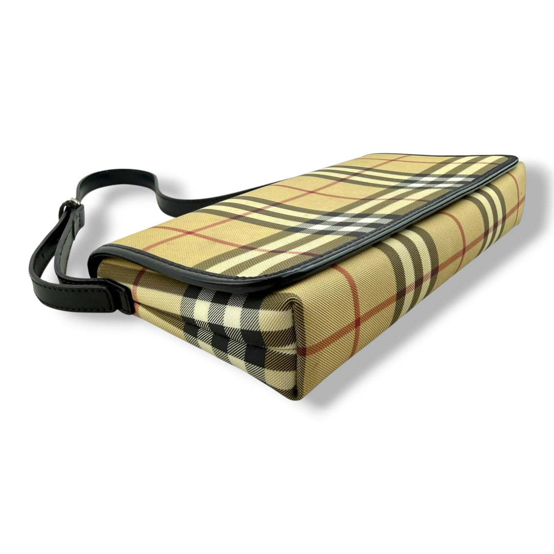 Burberry Nova Check Shoulder Handbag