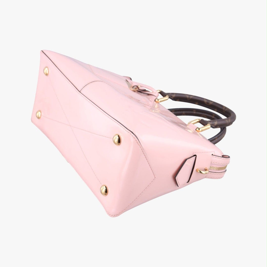 Louis Vuitton Rose Ballerine Vernis Miroir Tote Bag