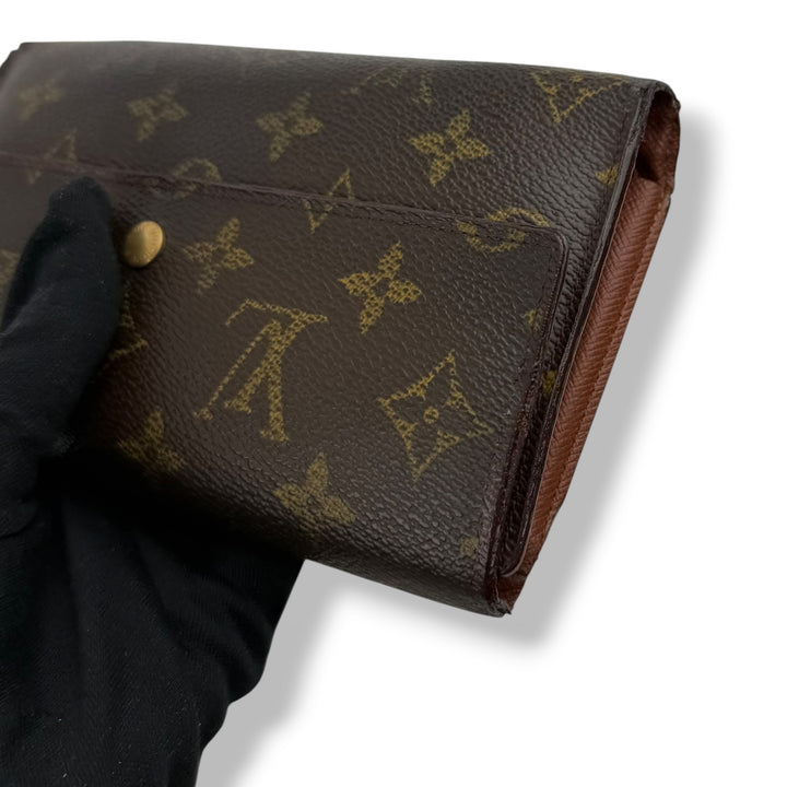 Louis Vuitton Trifold Brown Monogram Femme Wallet