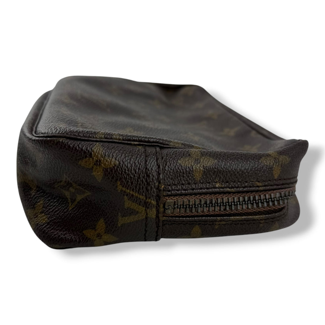 Louis Vuitton Toiletry Wash Bag Brown Monogram Toiletry Pouch