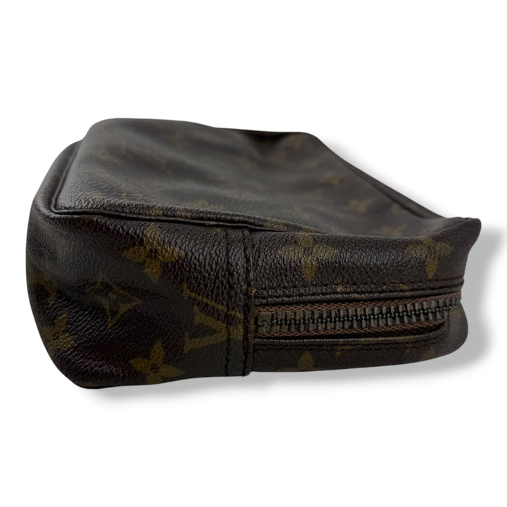 Louis Vuitton Toiletry Wash Bag Brown Monogram Toiletry Pouch