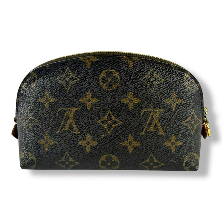 Louis Vuitton Brown Monogram PM Travel Cosmetic Pouch