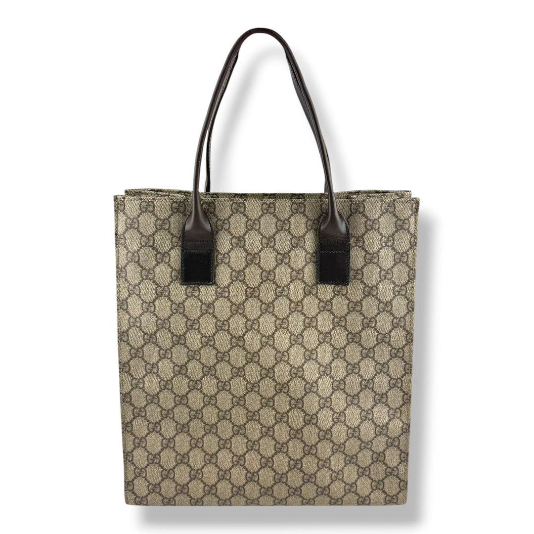 Gucci GG Canvas Beige Tote Bag