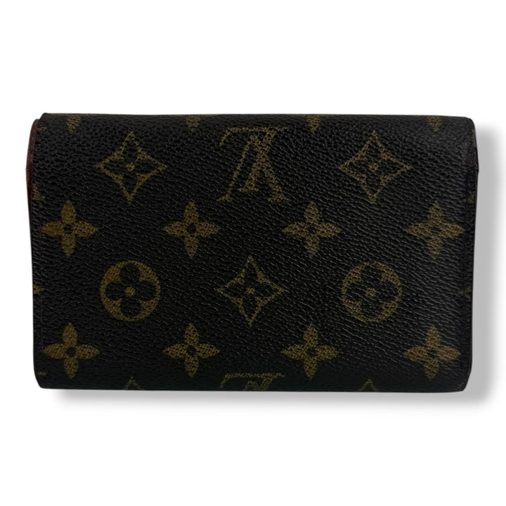 Louis Vuitton Brown Monogram Zippy Clip Purse