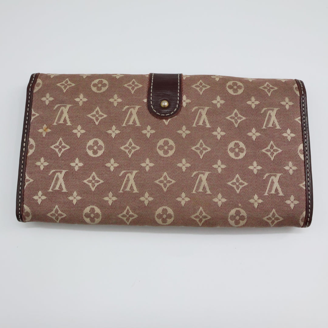 Louis Vuitton Sarah Pink Lin Femme Wallet