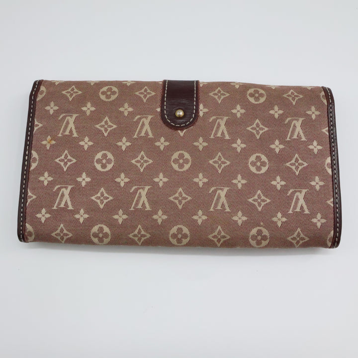 Louis Vuitton Sarah Pink Lin Femme Wallet