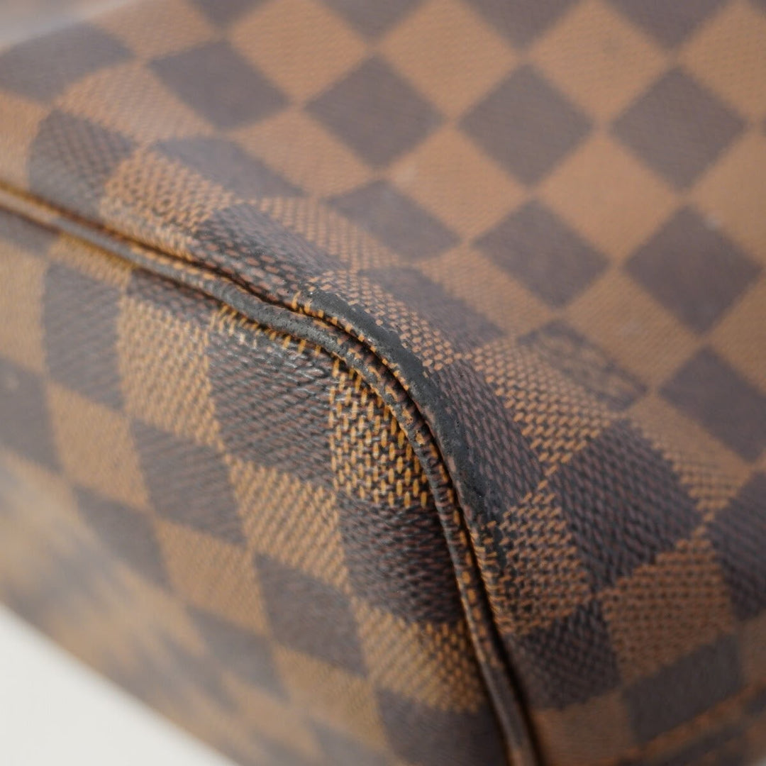 Louis Vuitton Brown Damier Neverfull MM Handbag