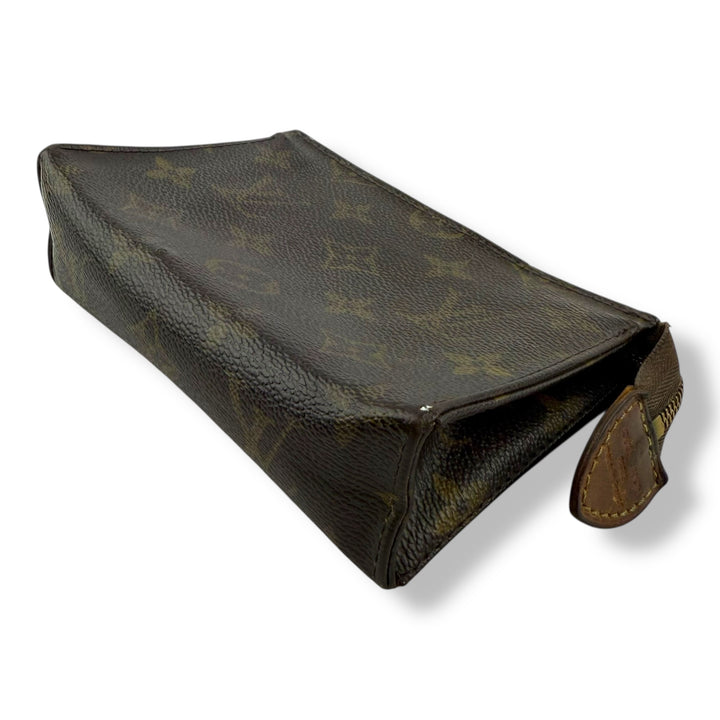 Louis Vuitton Brown Monogram Toiletry Pouch 15 Bag