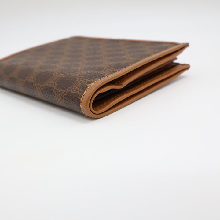 Celine Brown Canvas Bifold Wallet
