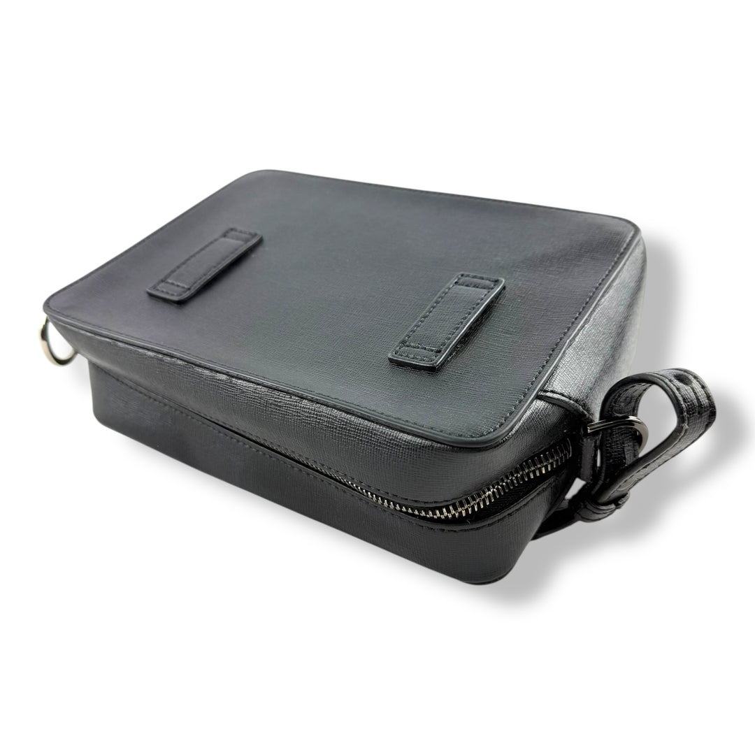 Off-White Black/White Clip Camera Crossbody Bag