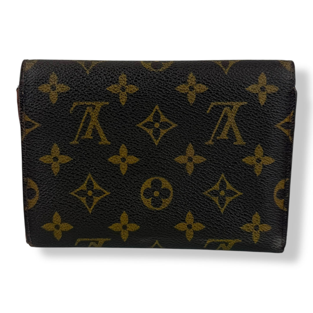 Louis Vuitton Trifold Brown Monogram International Femme Wallet