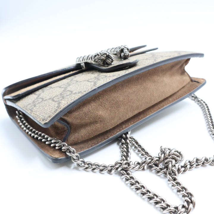 Gucci GG Dionysus Beige Super Mini Handbag