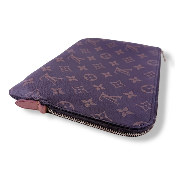 Louis Vuitton Brown Monogram Etui PM Voyage Pouch Bag